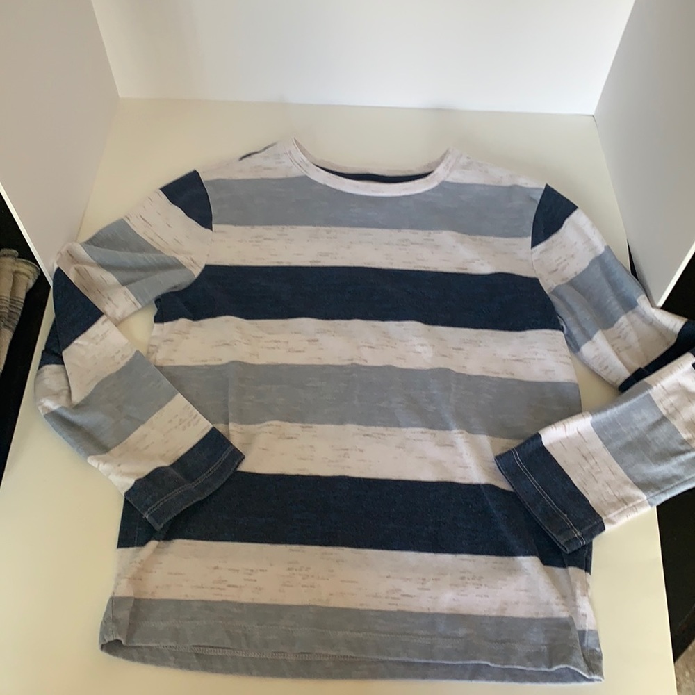 Old Navy Striped Shirt, kids, size L (10-12)